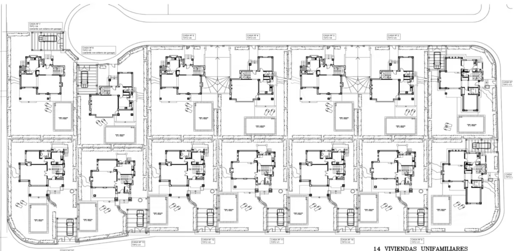Земельный участок рядом с морем с проектом на строительство 14 вилл - mibgroup.es