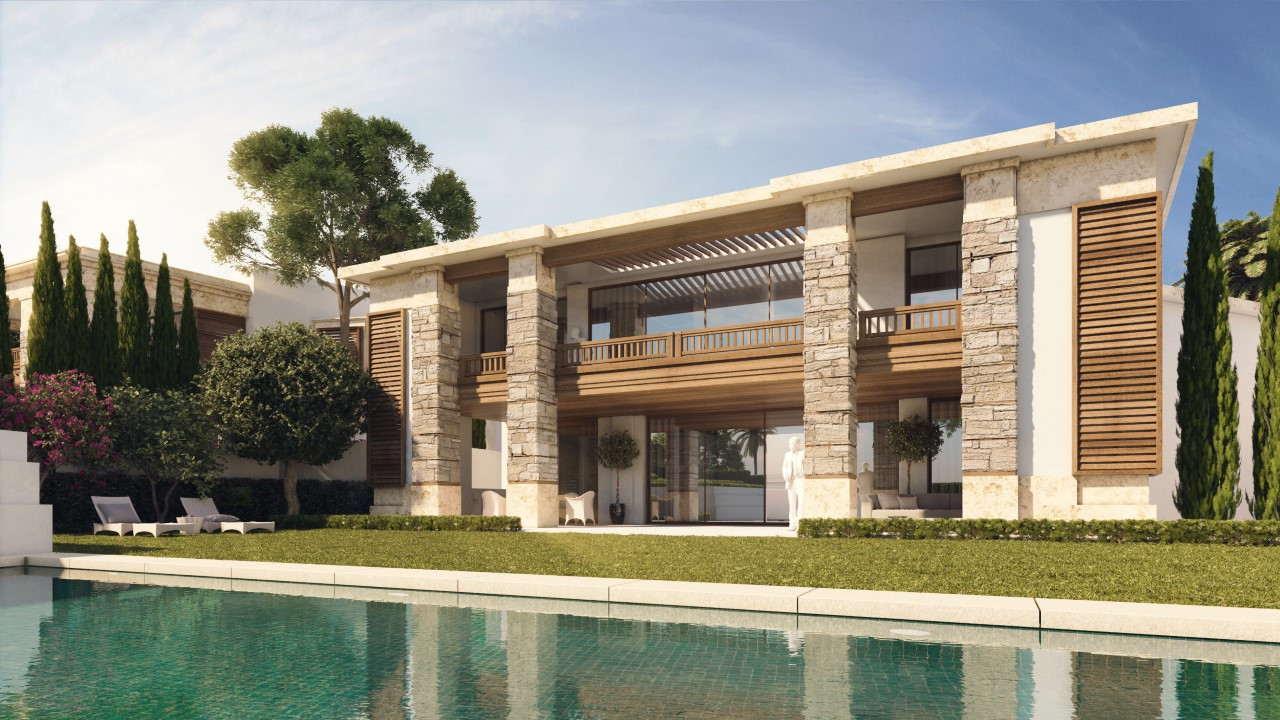 Terreno en la milla de oro de Marbella con posibilidad de construir una gran villa de lujo - mibgroup.es
