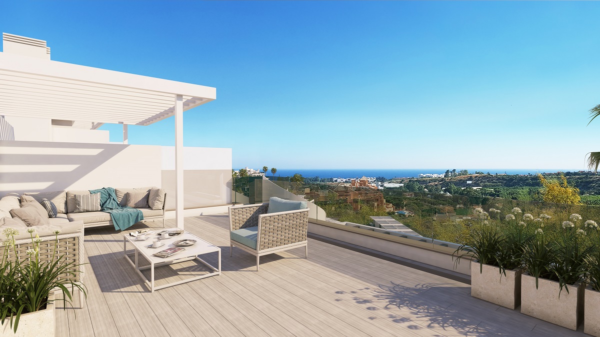 Seaview Two Bedroom Apartment in Estepona - mibgroup.es