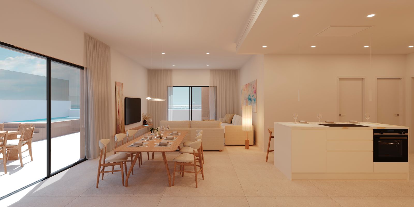 Современный апартамент с 3 спальнями и тёплым полом в Сан-Педро-Алькантара - mibgroup.es