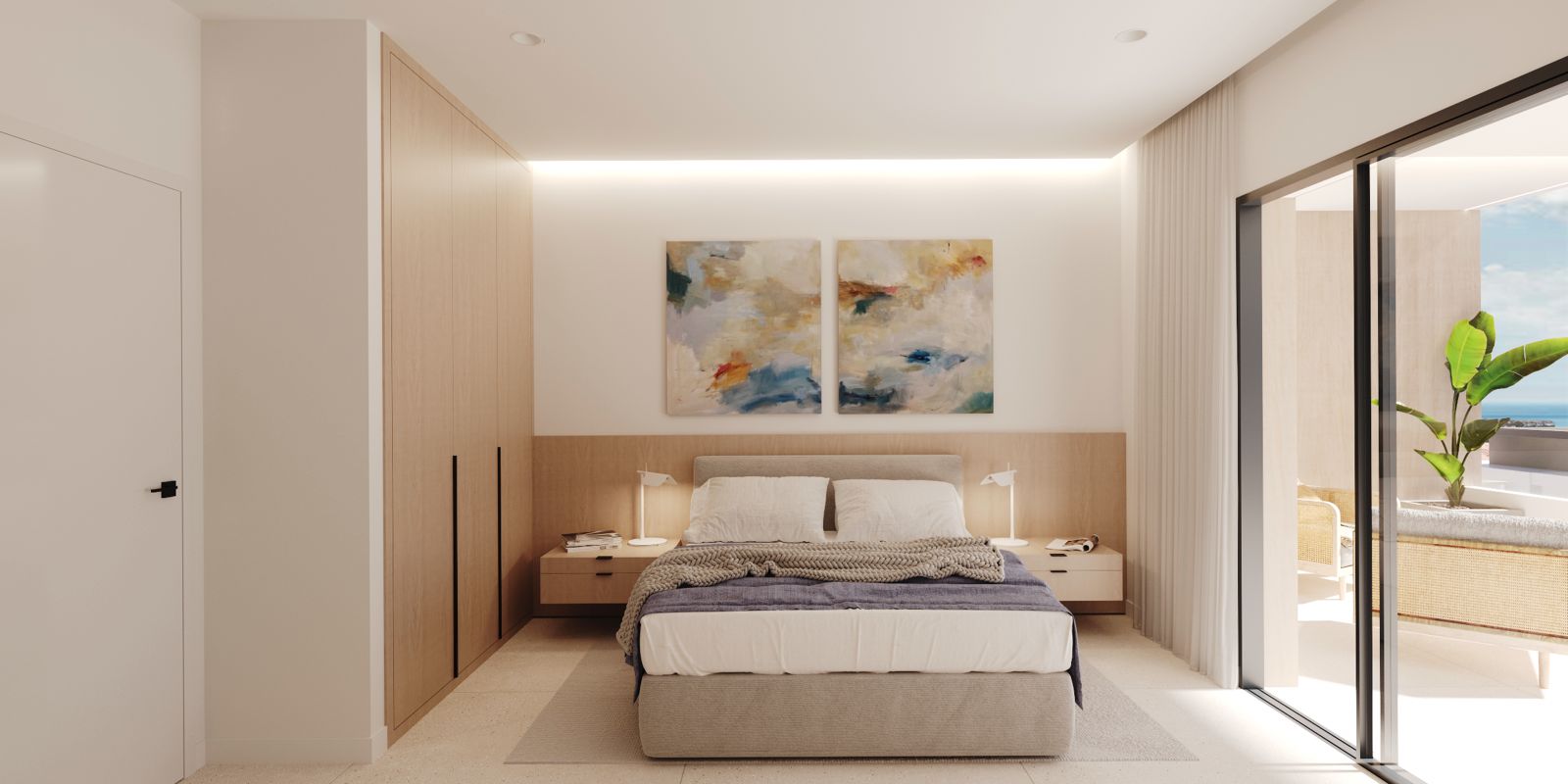 Современный апартамент с 3 спальнями и тёплым полом в Сан-Педро-Алькантара - mibgroup.es