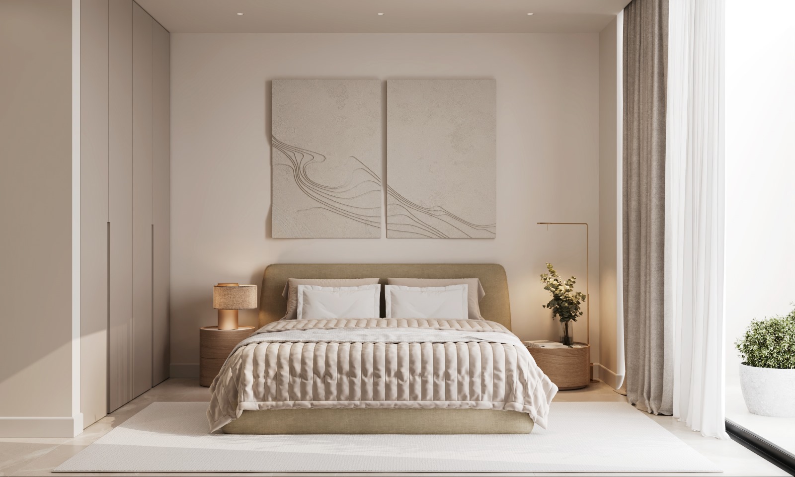 Apartamento moderno de 2 dormitorios y 2 baños en complejo cerrado cerca de la naturaleza - mibgroup.es