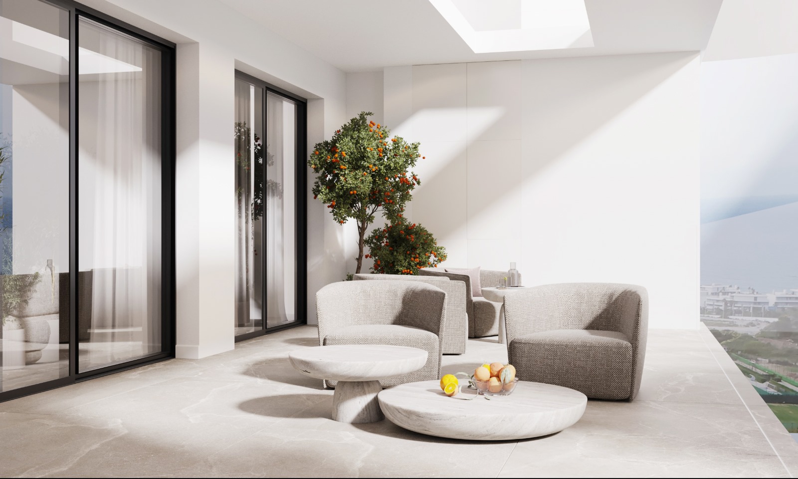 Apartamento moderno de 2 dormitorios y 2 baños en complejo cerrado cerca de la naturaleza - mibgroup.es