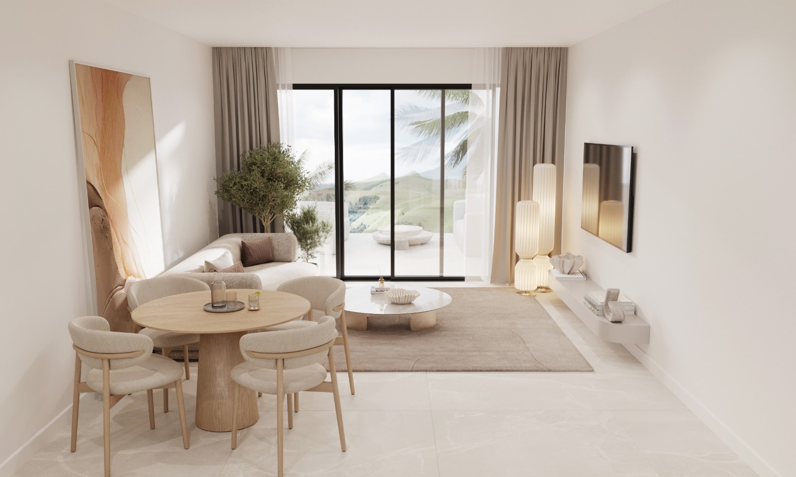 Apartamento moderno de 2 dormitorios y 2 baños en complejo cerrado cerca de la naturaleza - mibgroup.es