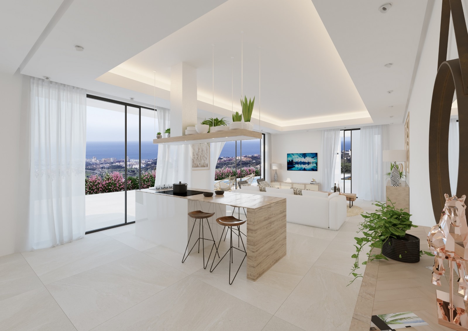 Villas de lujo con vistas al mar en Mijas – Vida moderna rodeada de naturaleza - mibgroup.es