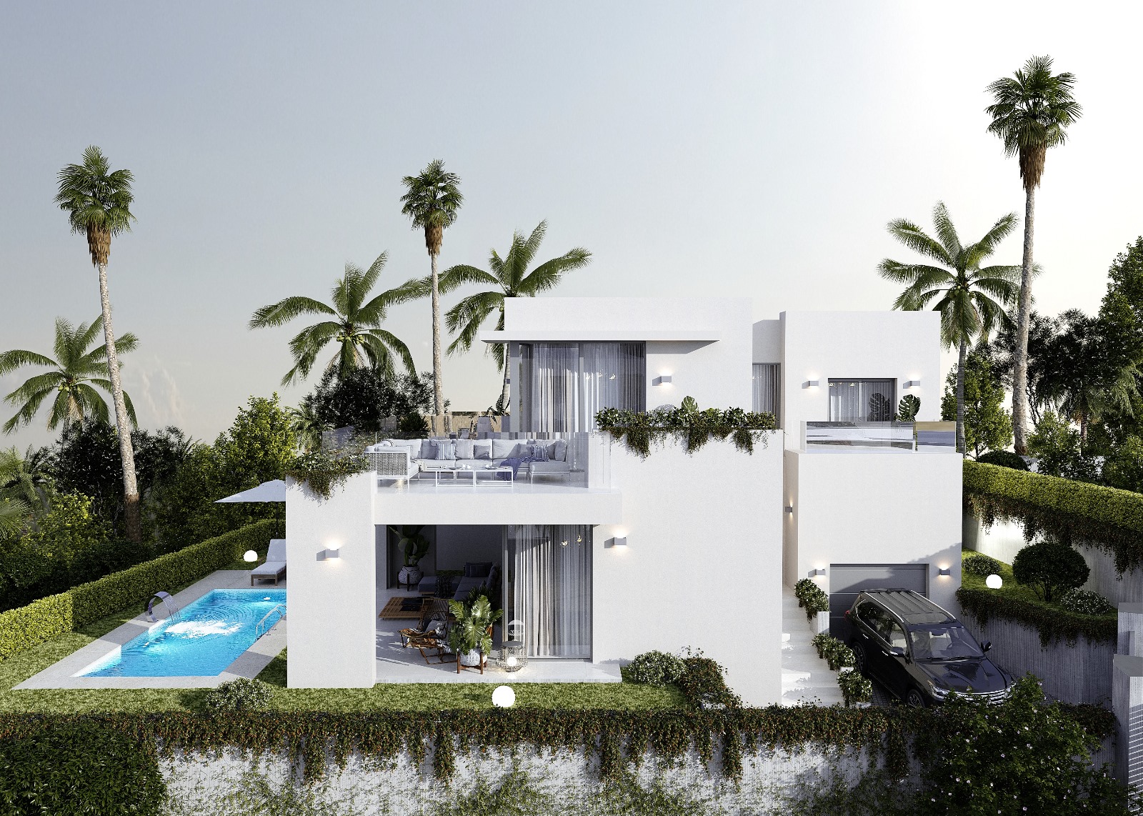 Villas de lujo con vistas al mar en Mijas – Vida moderna rodeada de naturaleza - mibgroup.es