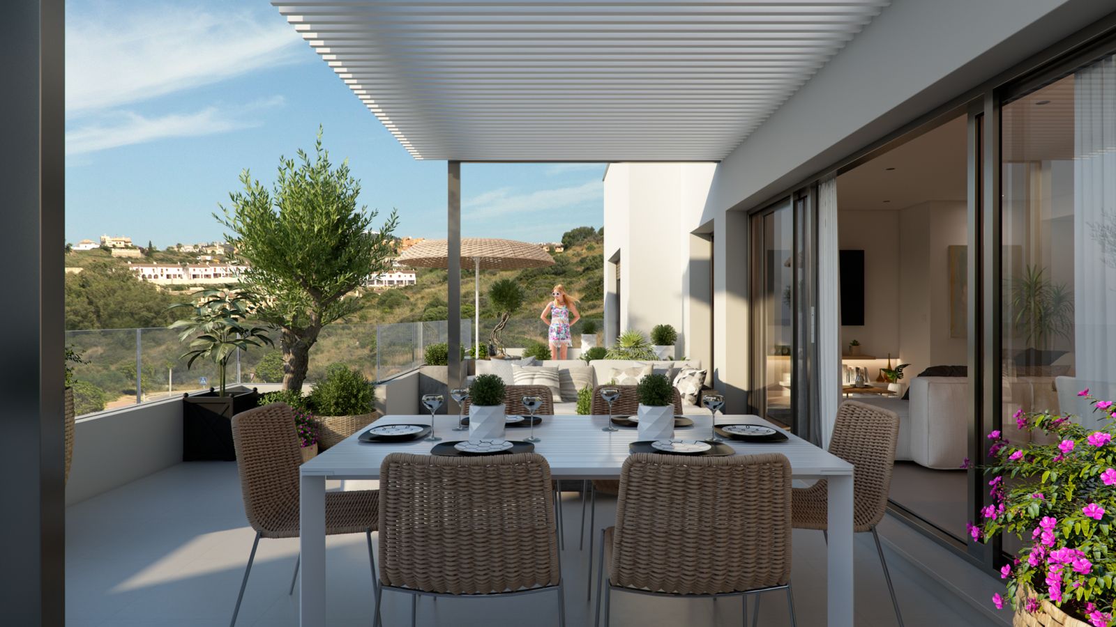 Amplio apartamento con vistas al mar, 3 dormitorios, cerca de Estepona – Costa del Sol - mibgroup.es