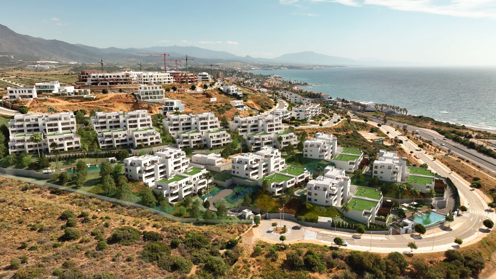 Amplio apartamento con vistas al mar, 3 dormitorios, cerca de Estepona – Costa del Sol - mibgroup.es