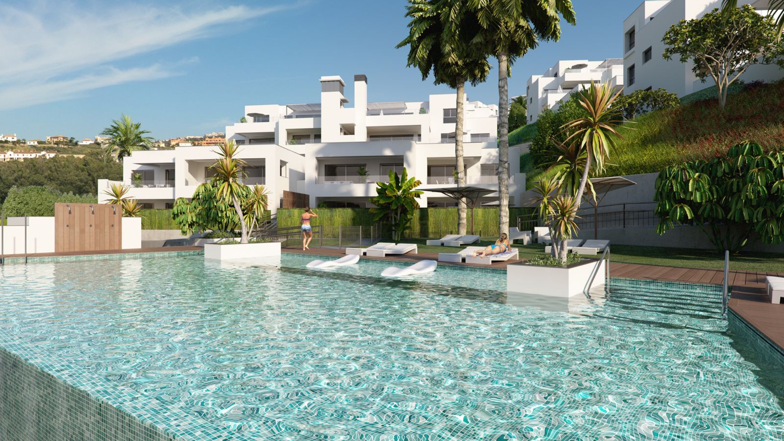Amplio apartamento con vistas al mar, 3 dormitorios, cerca de Estepona – Costa del Sol - mibgroup.es