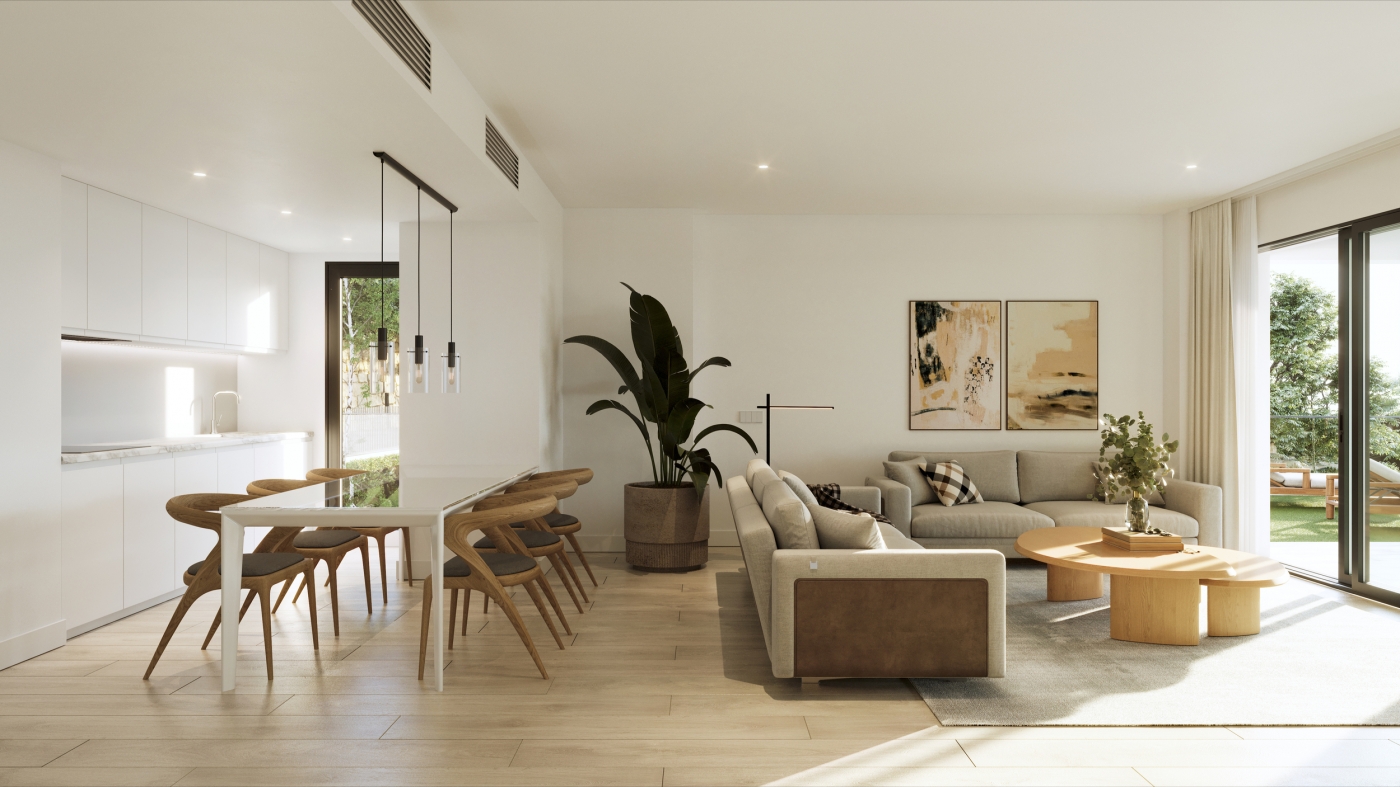 Apartamentos en Casares con vistas al mar y la montaña — piscina, jardines y golf cercano - mibgroup.es