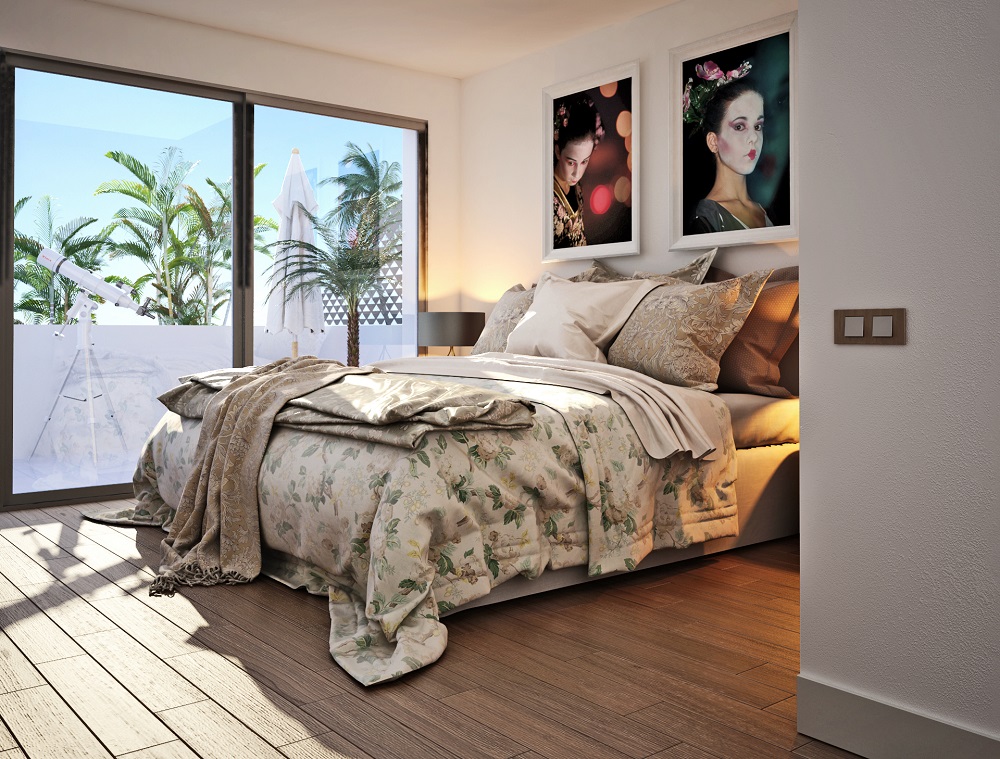 Apartamento de dos dormitorios en Estepona Orchidarium - mibgroup.es